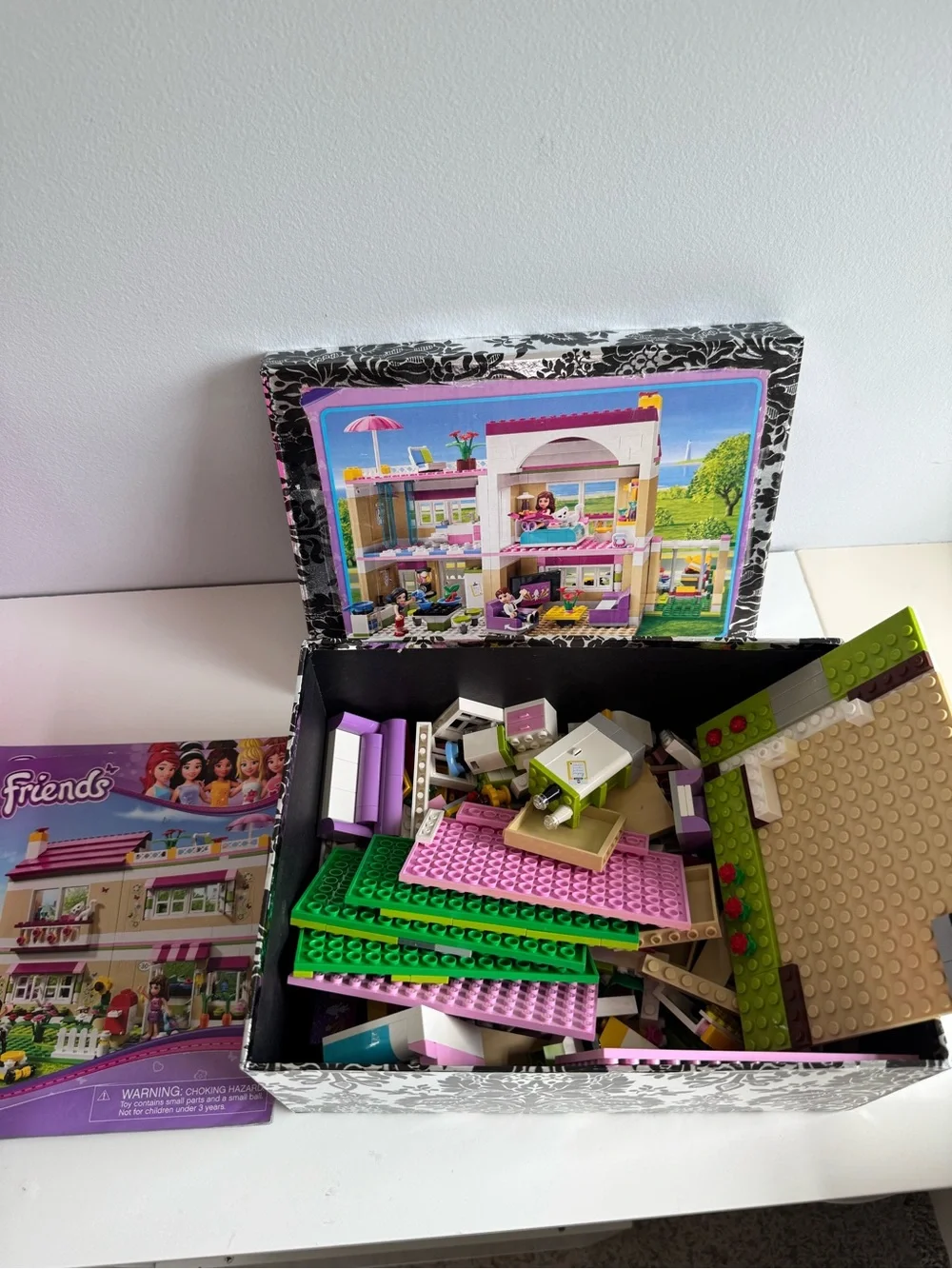 Lego Friends HUGE lot Bundle 5560 3184 3065 41017 41008 3942 3315 3933 3932 3939